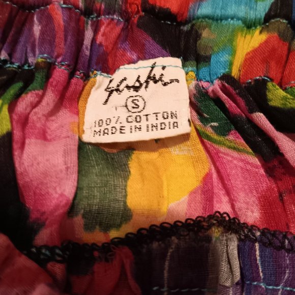 Vintage Sashi Midi Skirt made in India Womens S Long Soft and Flowy Colorful - Picture 4 of 6